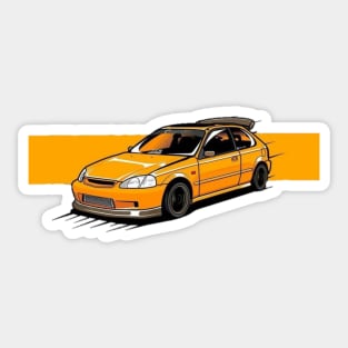 Hatchback Sticker